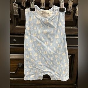 Kissy Kissy romper! Worn once! 0-3 months. Perfect for Easter!